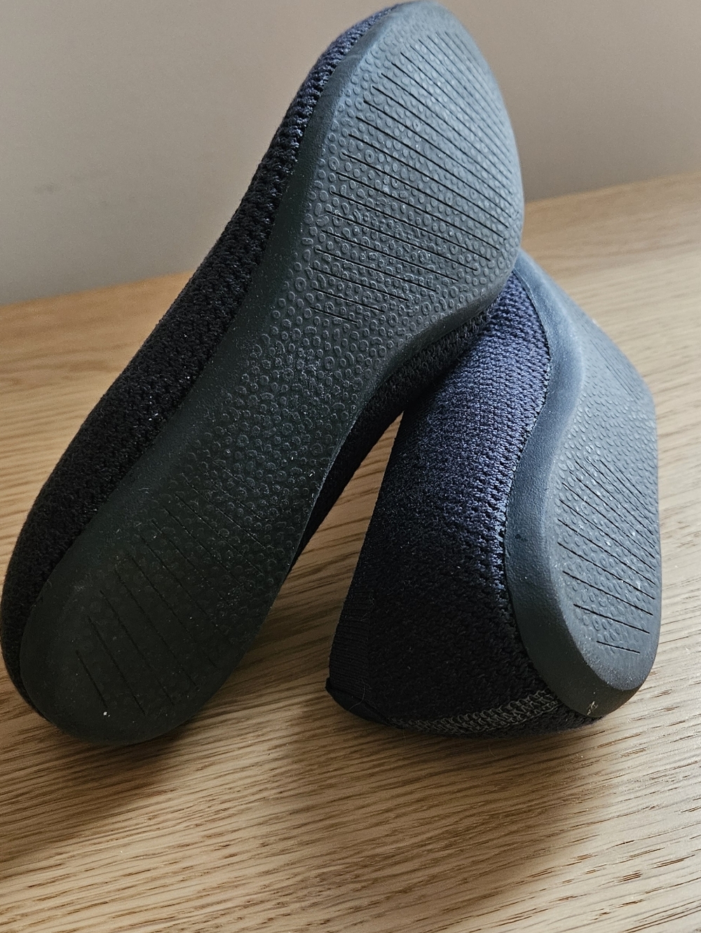 Allbirds Tree Breezers Flats Women 7.5 Navy Night Dark Blue Knit Ballet Comfort - Picture 5 of 13